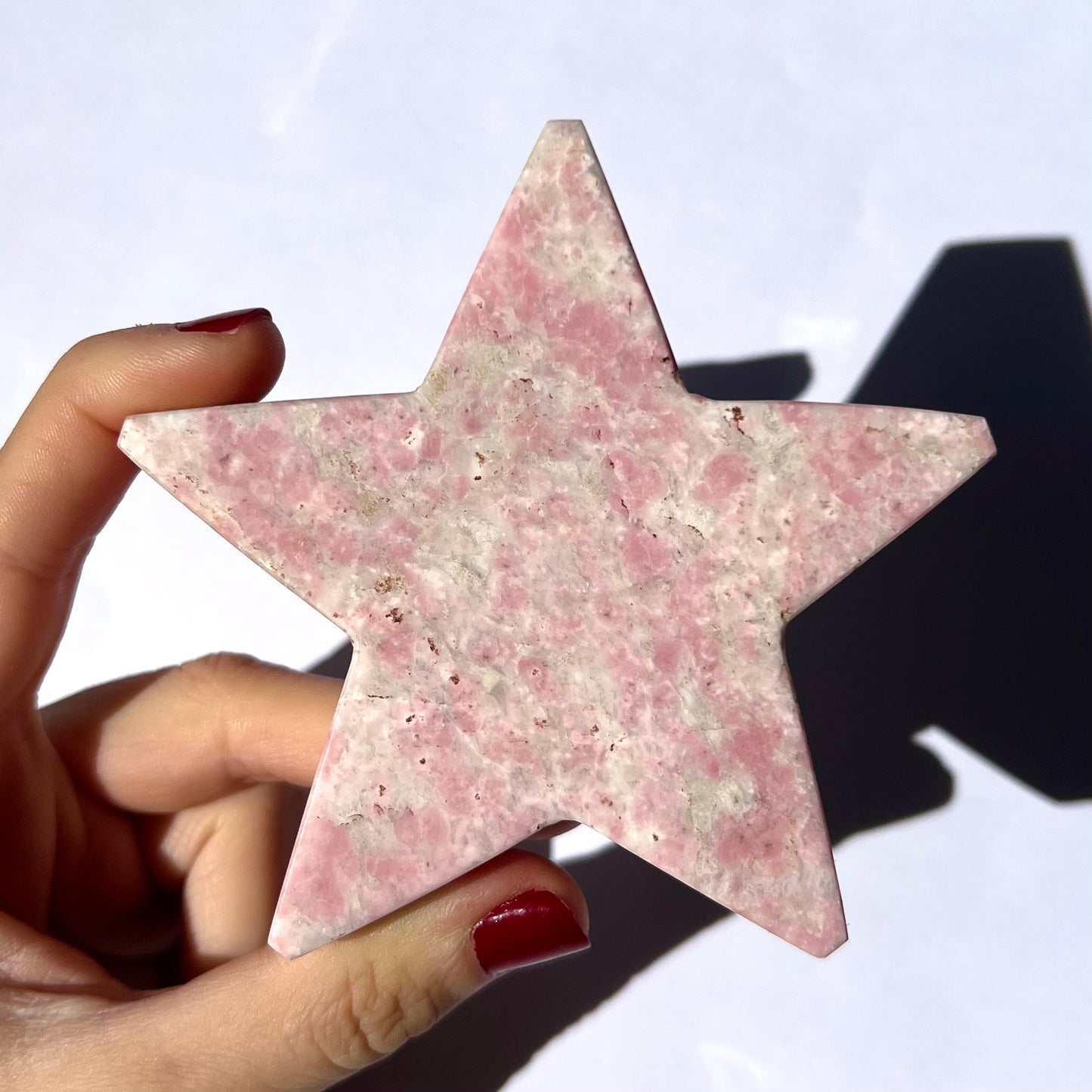 Etoile en Rhodochrosite 2
