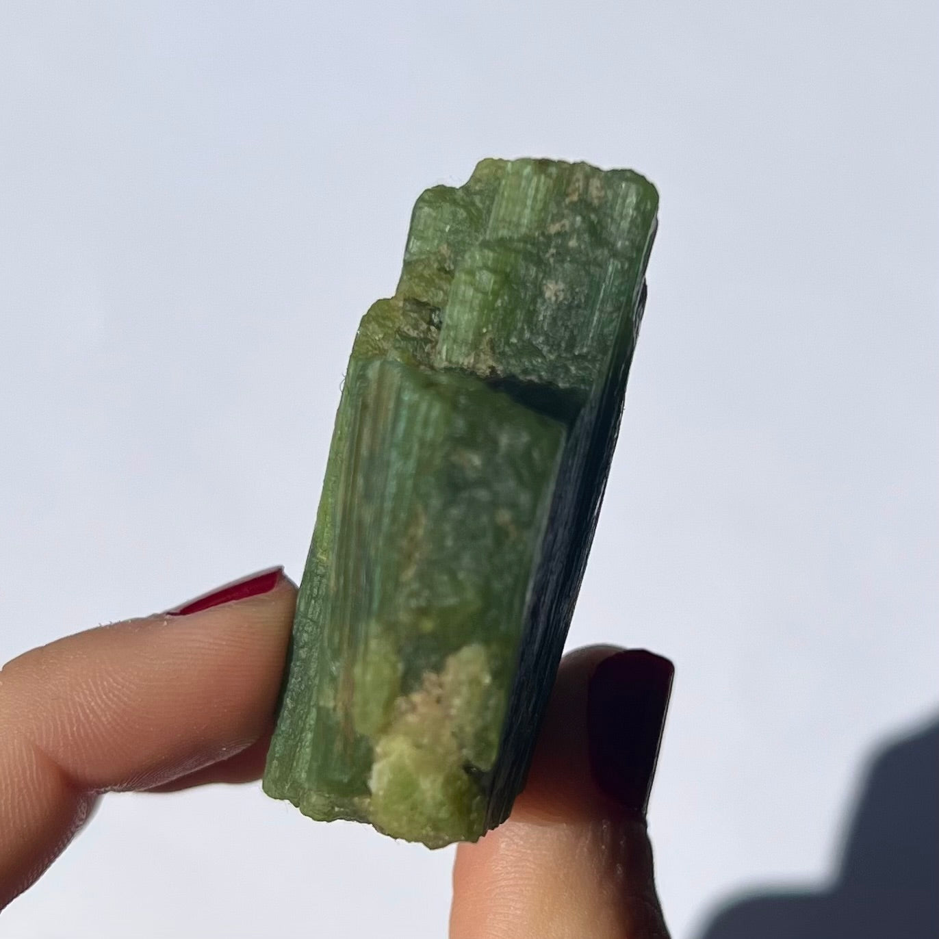 Trémolite verte brute 7