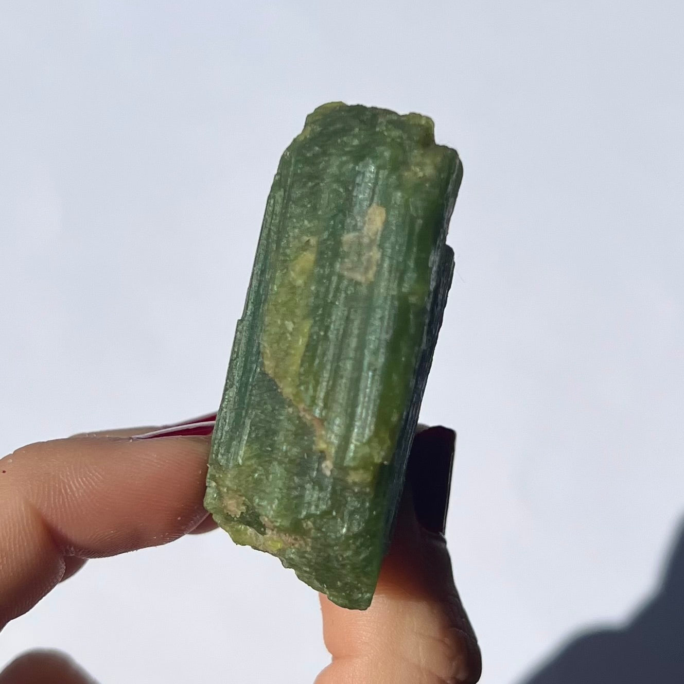 Trémolite verte brute 7