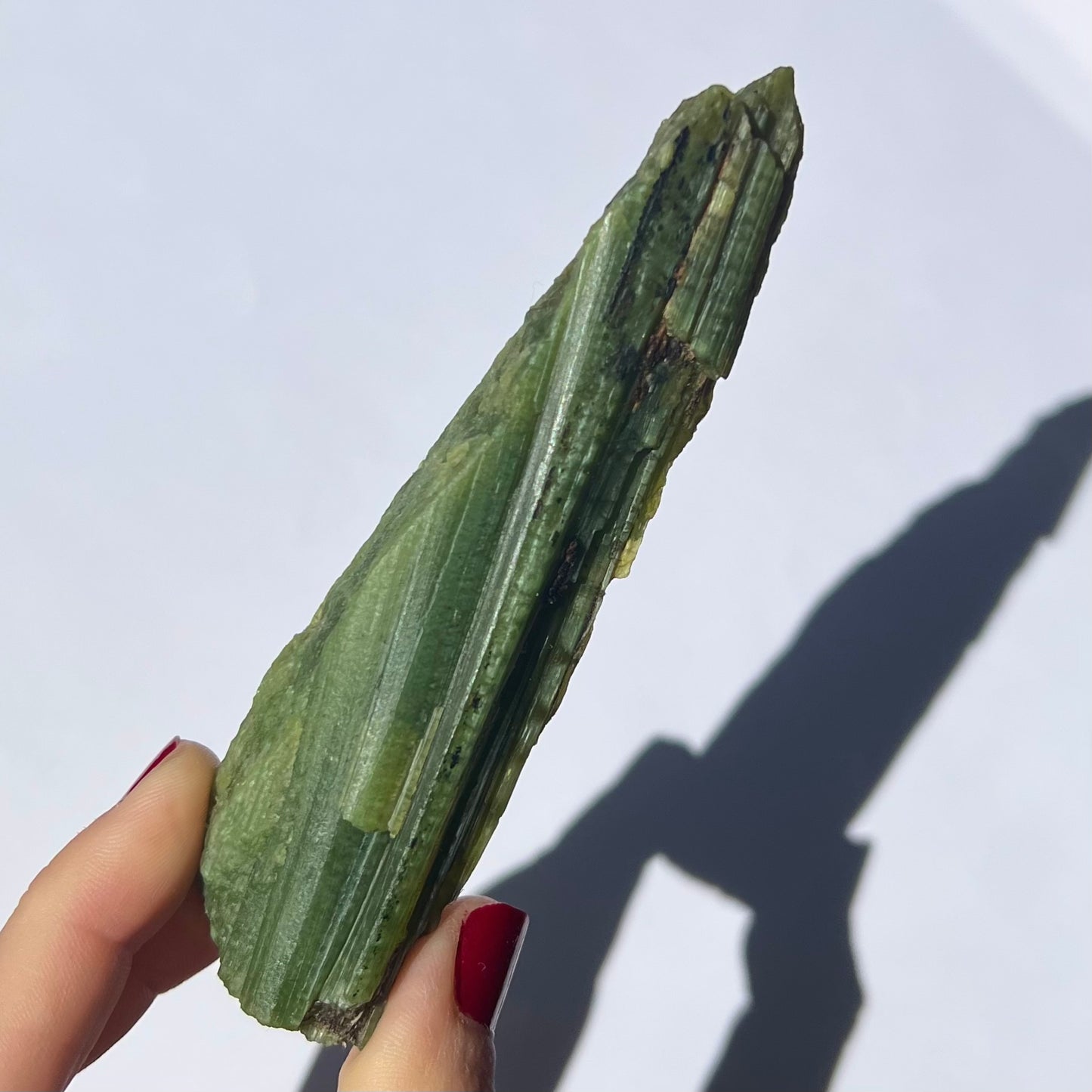 Trémolite verte brute 1