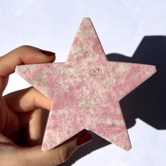 Etoile en Rhodochrosite 2